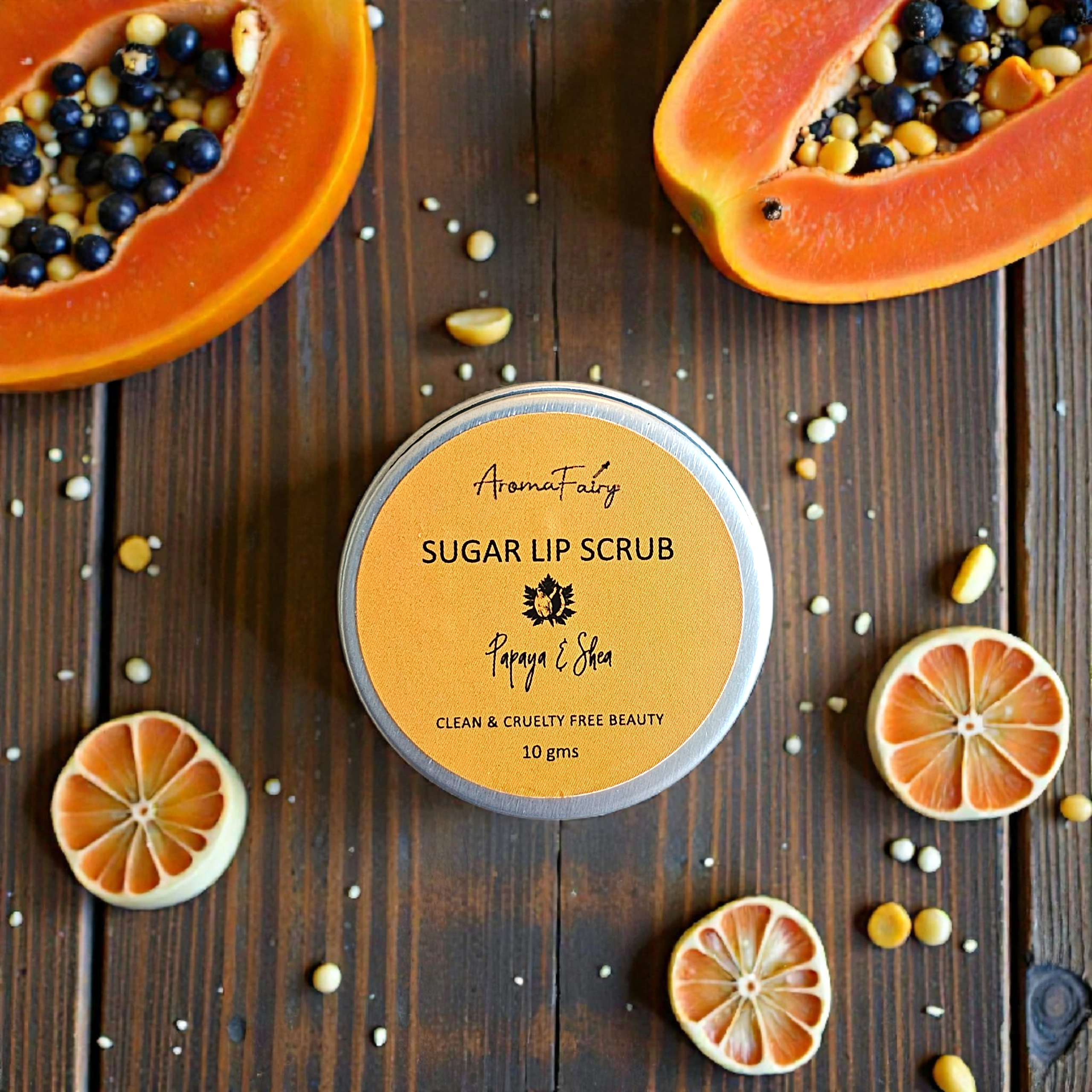 Papaya Sugar Lip Scrub - new formulation