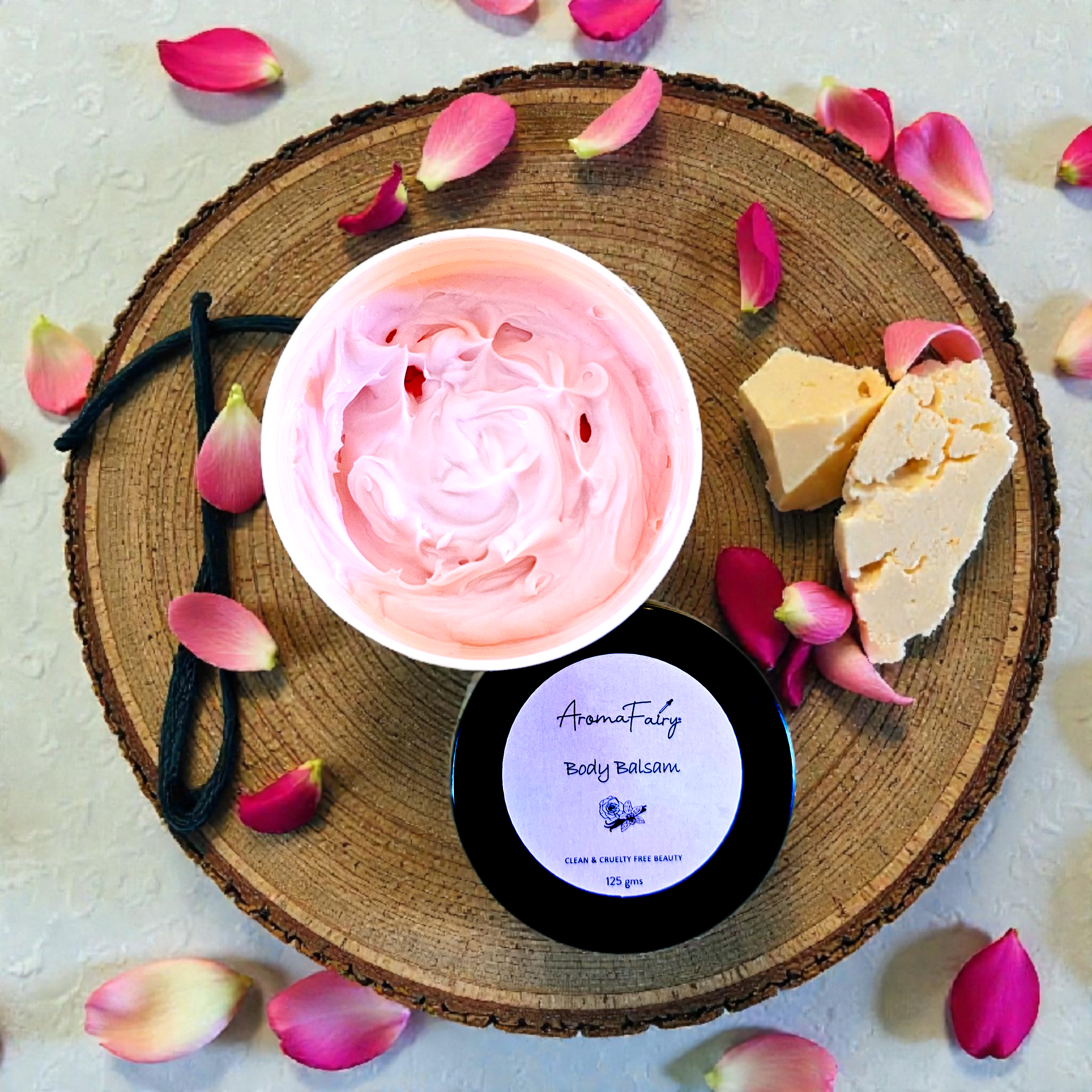 Body Balsam (Whipped body butter)- Rose Vanilla