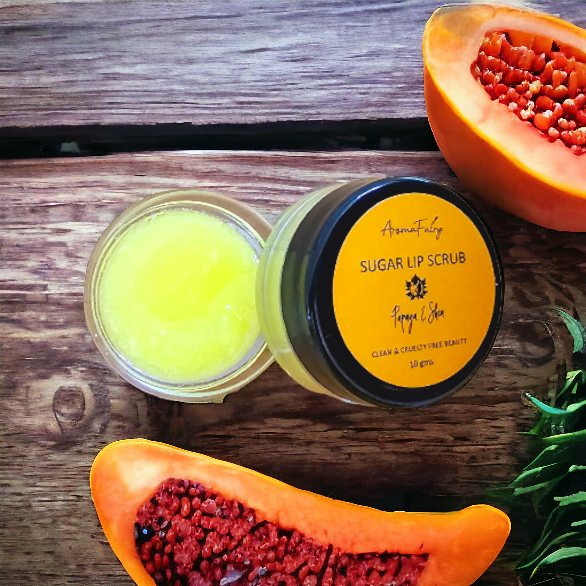 Papaya Sugar Lip Scrub
