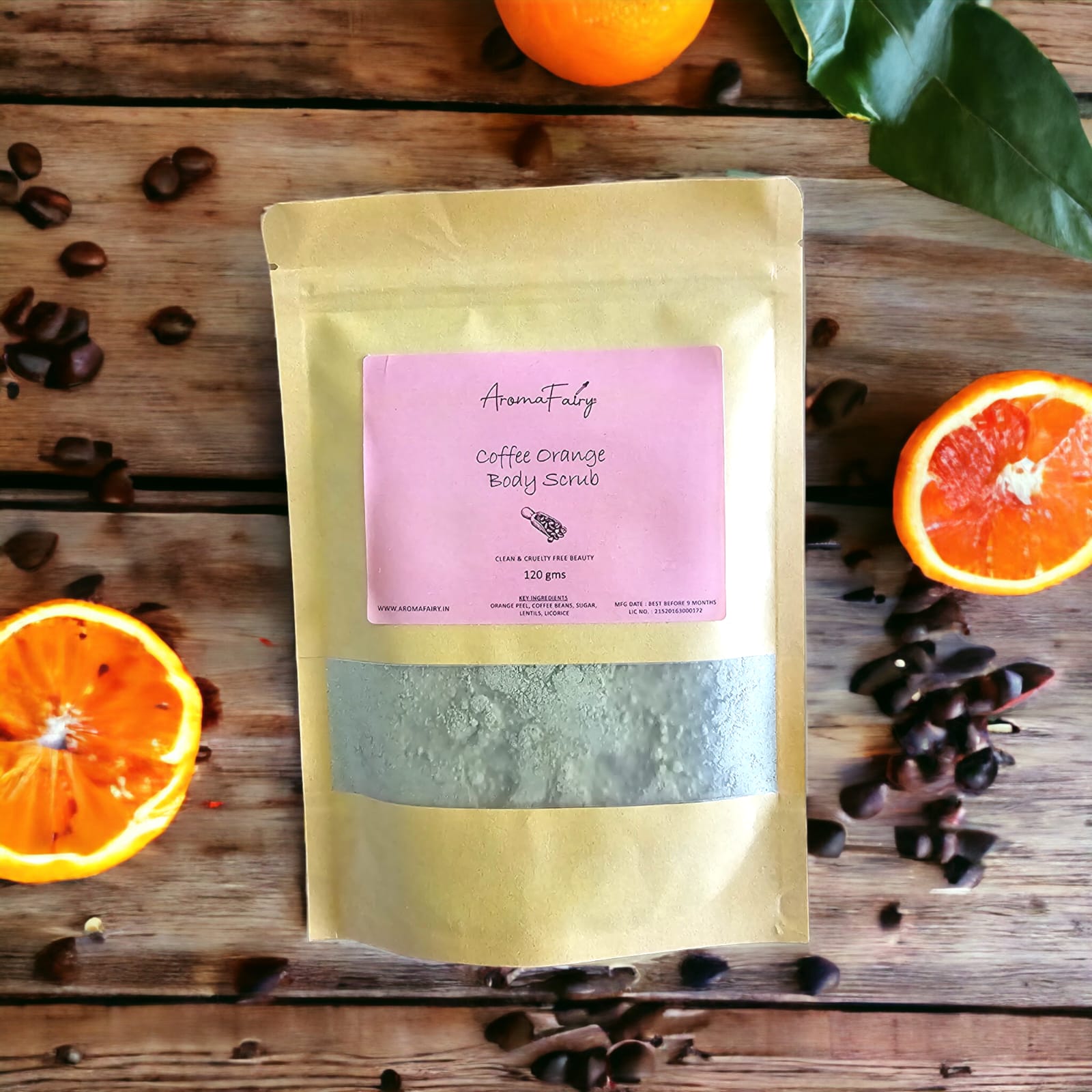 Coffee Orange Body Scrub