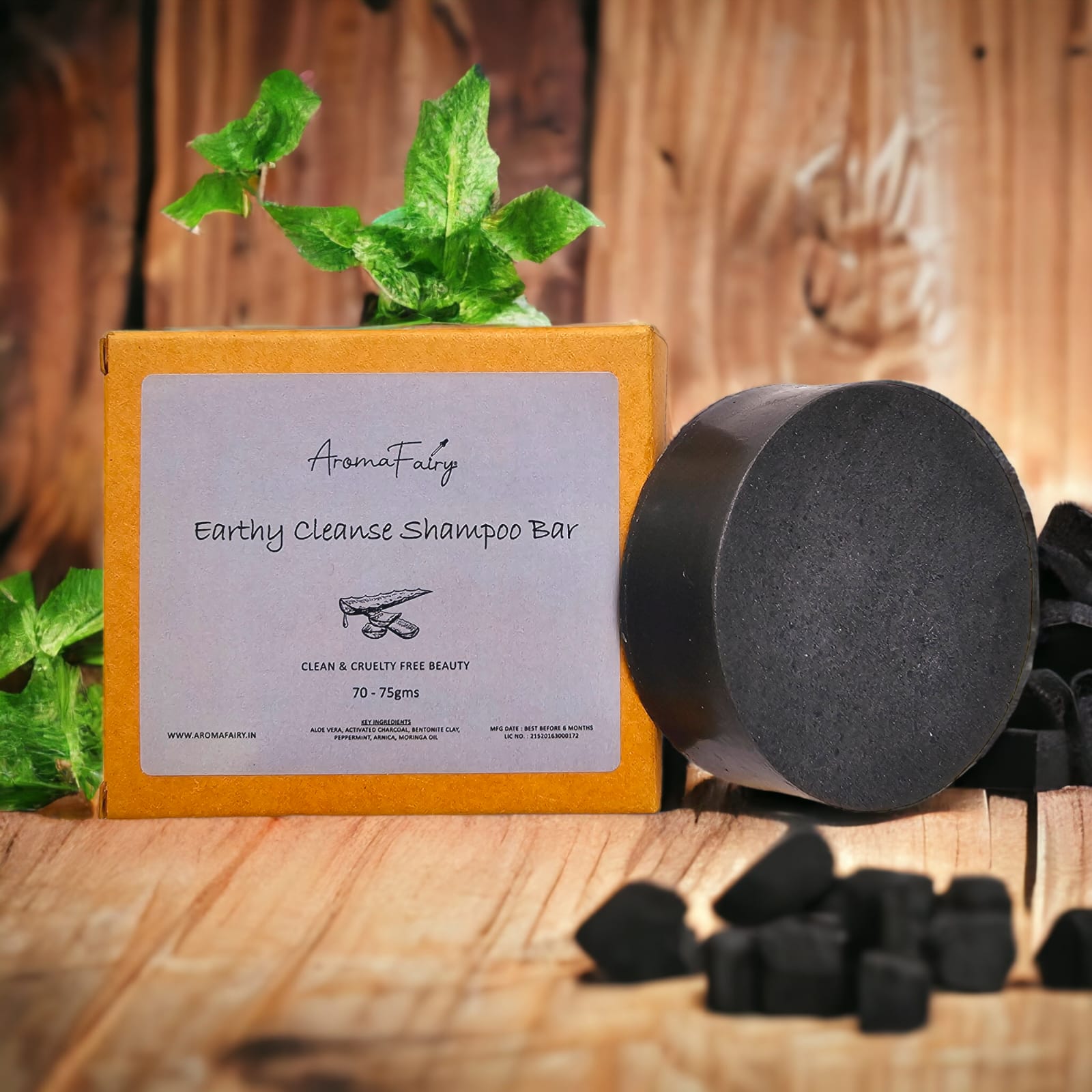 Earthy Cleanse Shampoo Bar