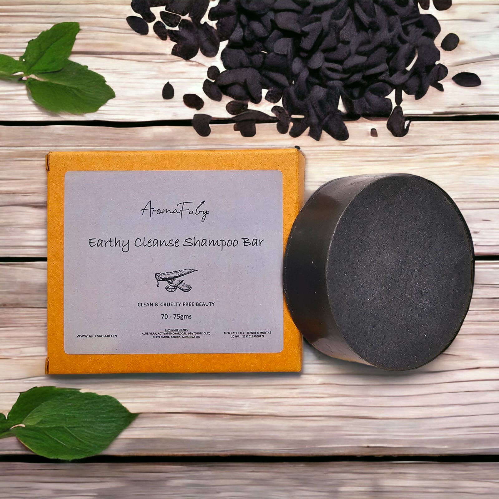 Earthy Cleanse Shampoo Bar
