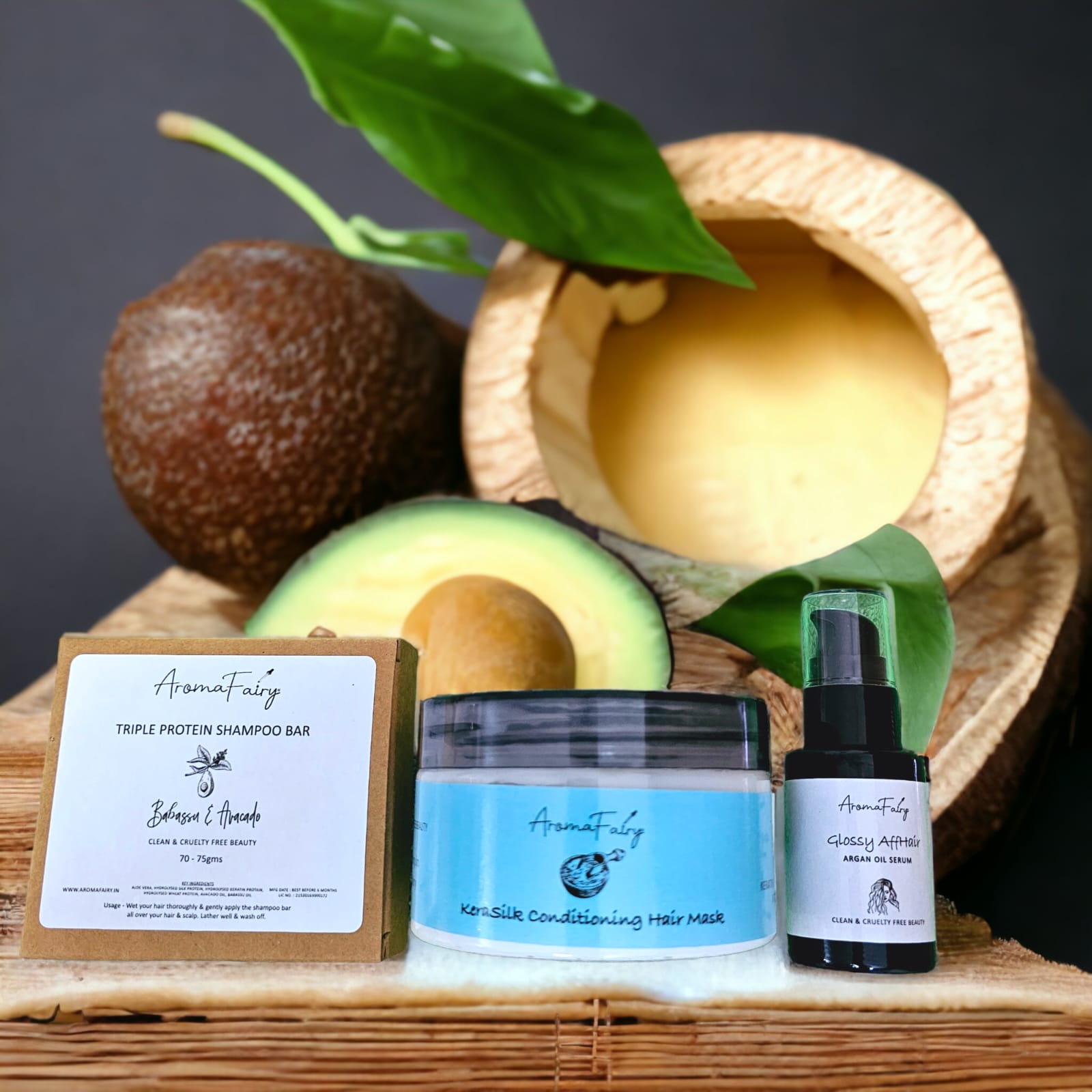 Frizz Control Hair Kit (For Dry/Damaged/Colour Treated Hair)