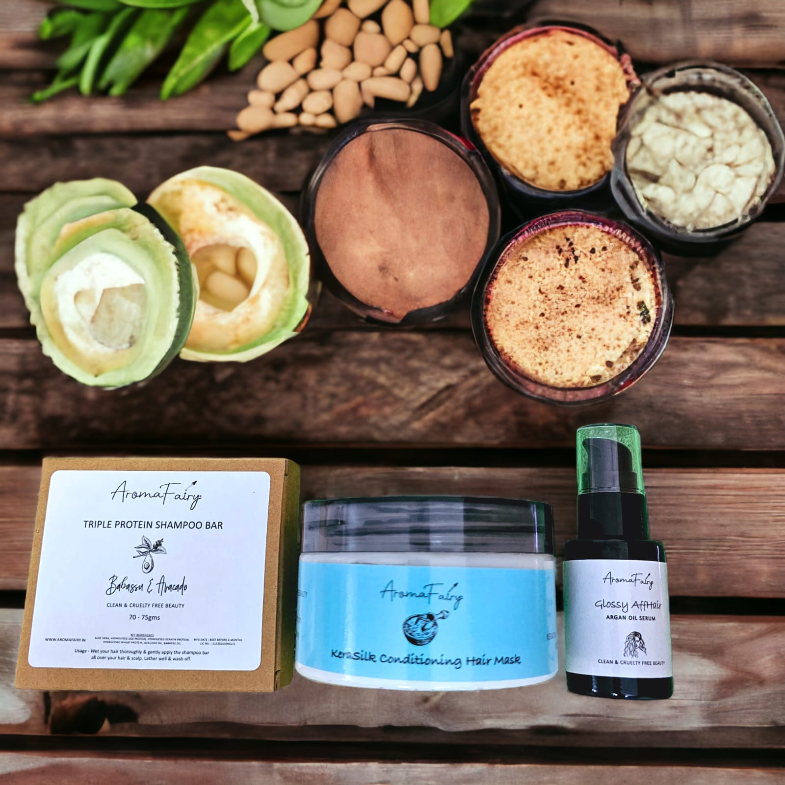 Frizz Control Hair Kit (For Dry/Damaged/Colour Treated Hair)