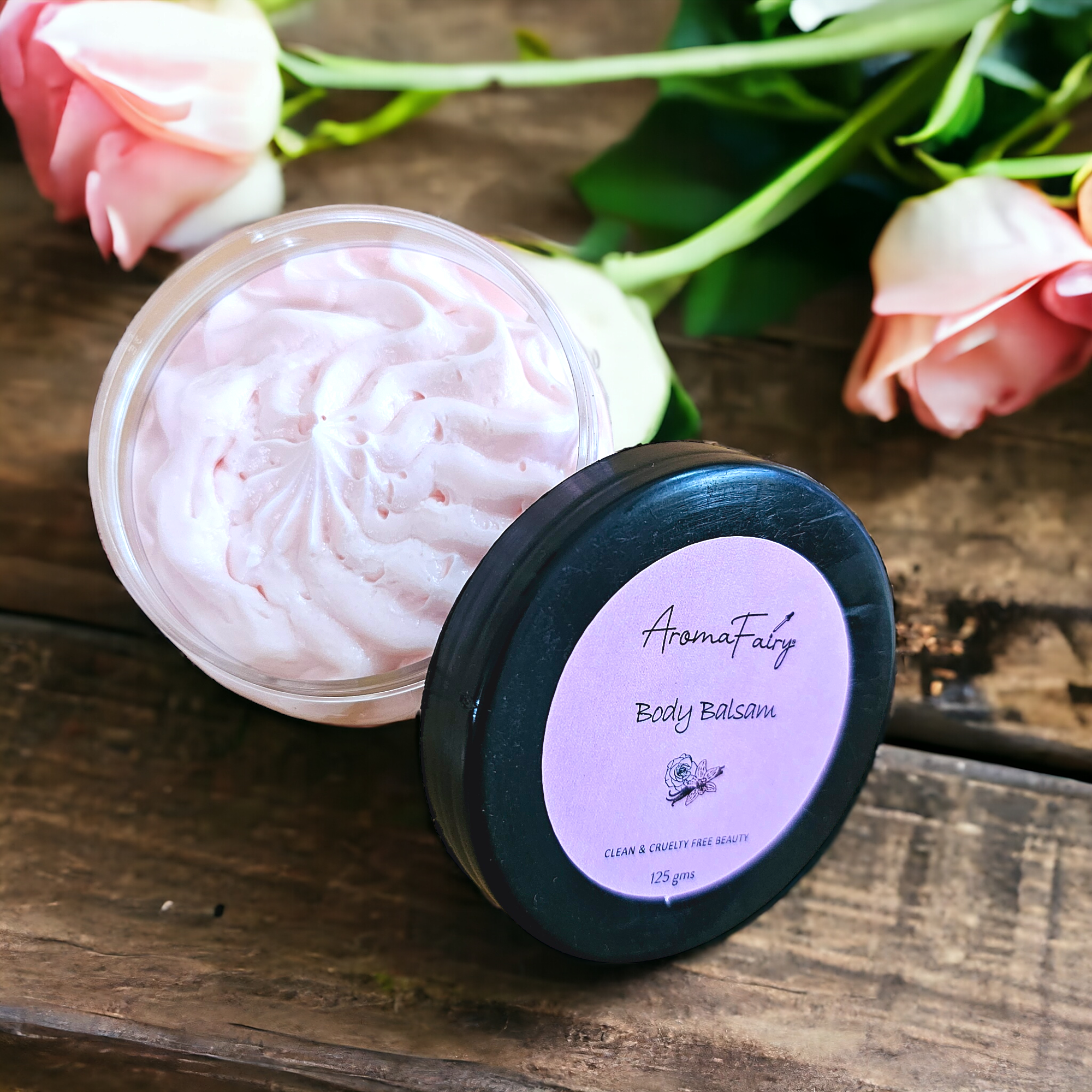 Body Balsam (Whipped body butter)- Rose Vanilla