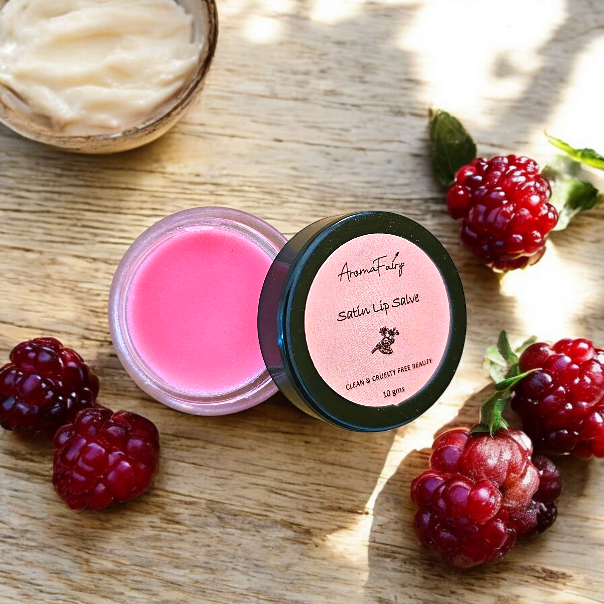 Satin Lip Salve / Lip Balm - Mixed Berry Tint