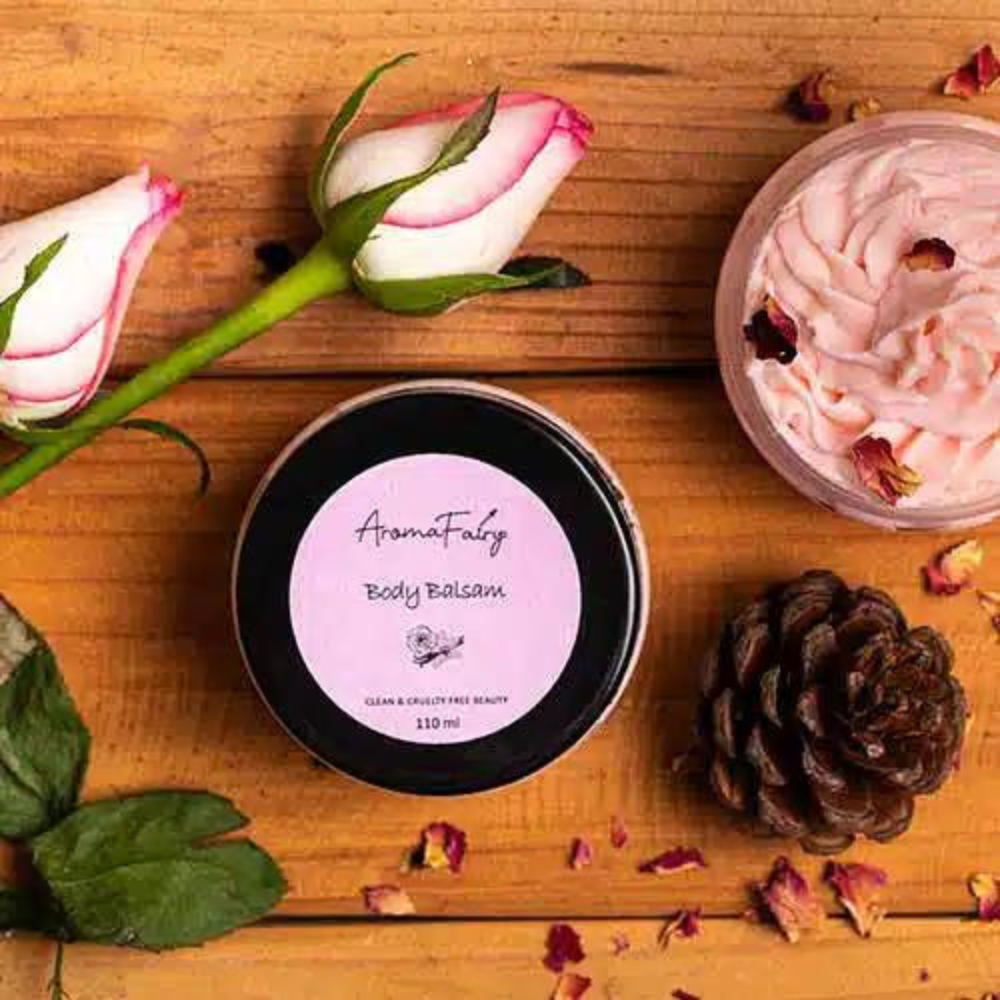 Body Balsam (Whipped body butter)- Rose Vanilla