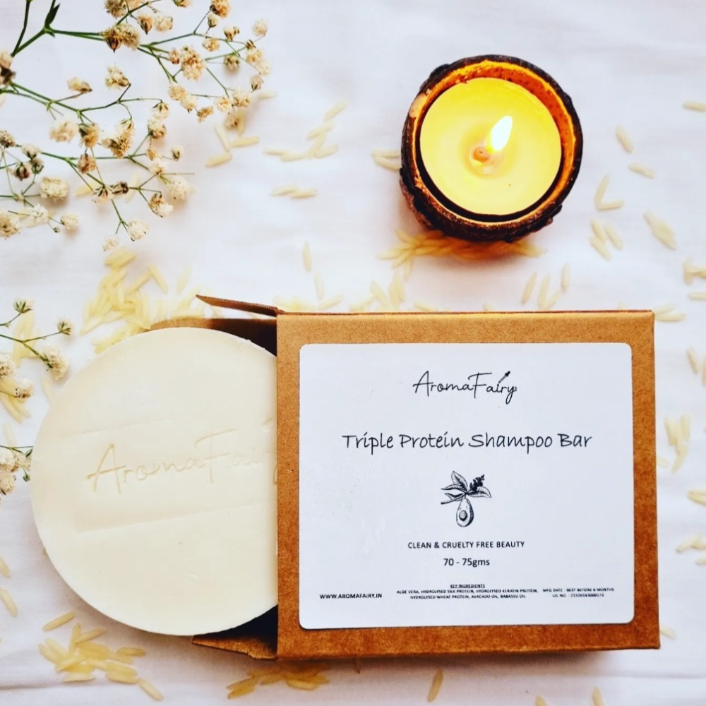 Triple Protein Shampoo Bar