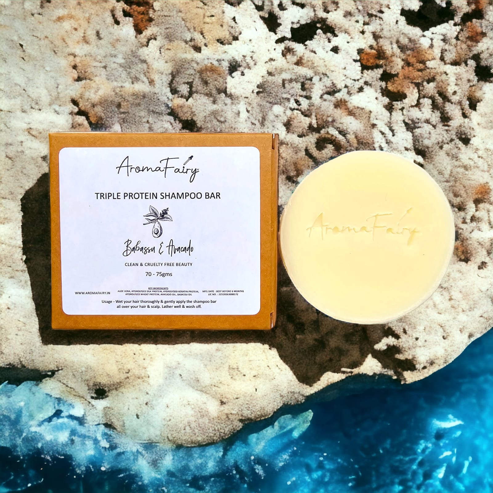 Triple Protein Shampoo Bar