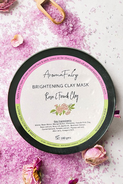 Rose & French Pink Clay Brightening Mask