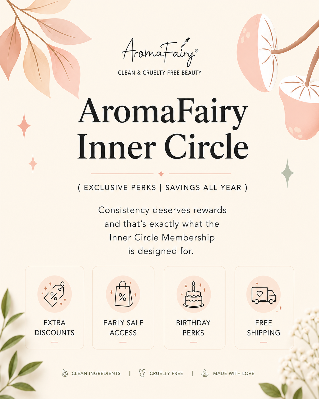 AromaFairy Inner Circle Membership