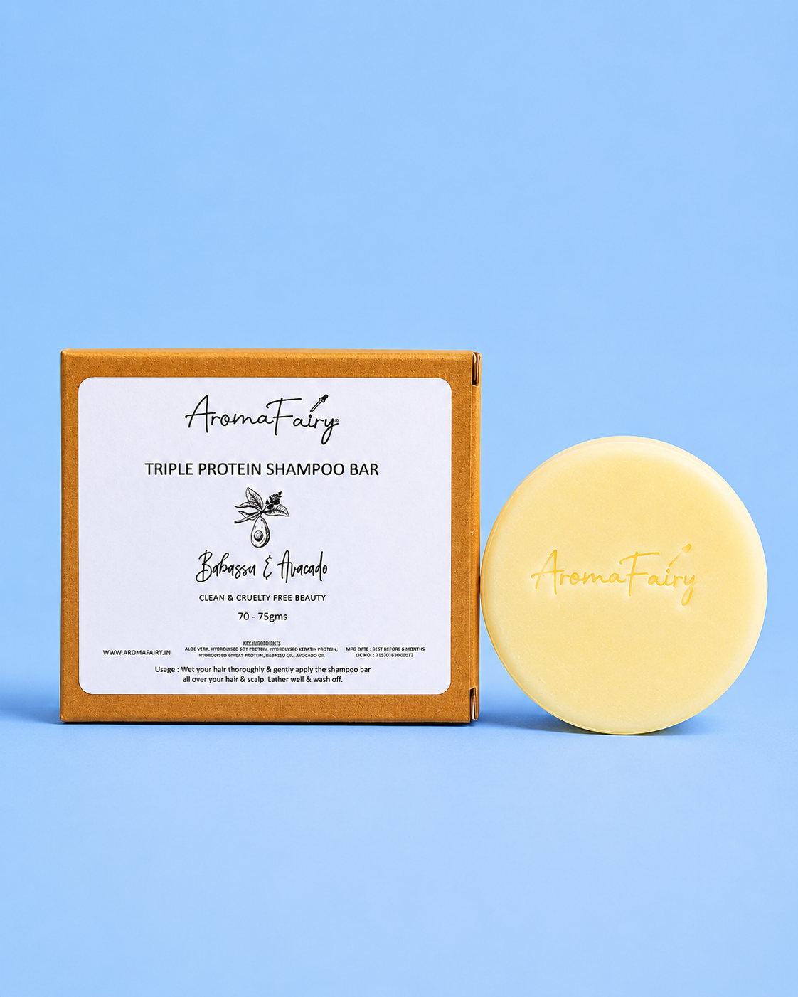 Triple Protein Shampoo Bar