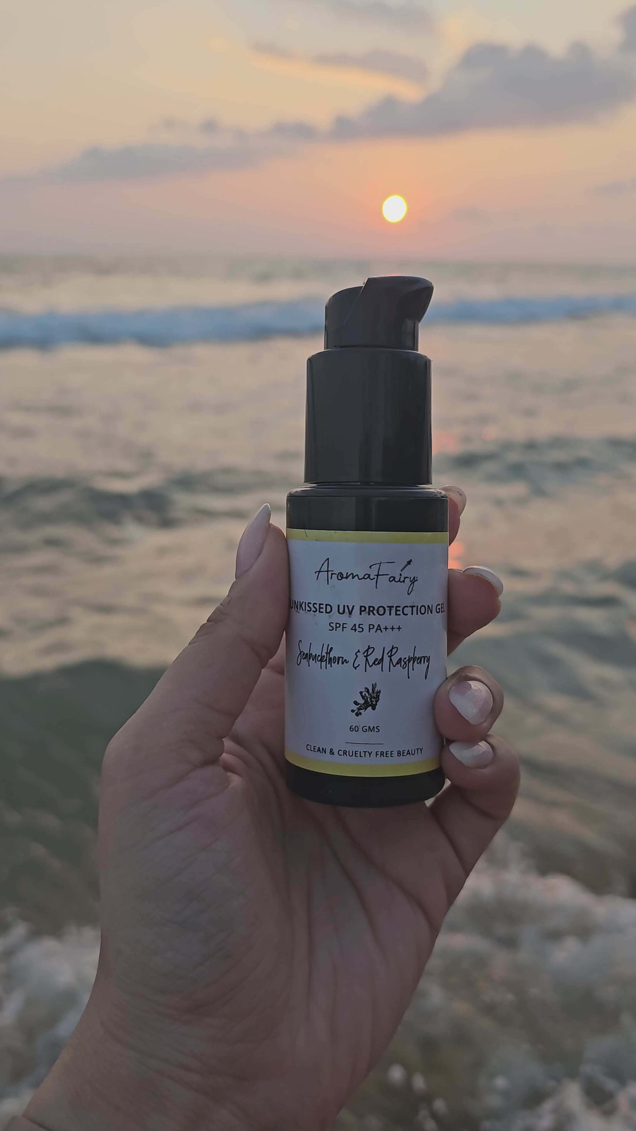 Sunkissed UV Protection Gel Sunscreen - SPF 45 PA+++ – Aromafairy Pune