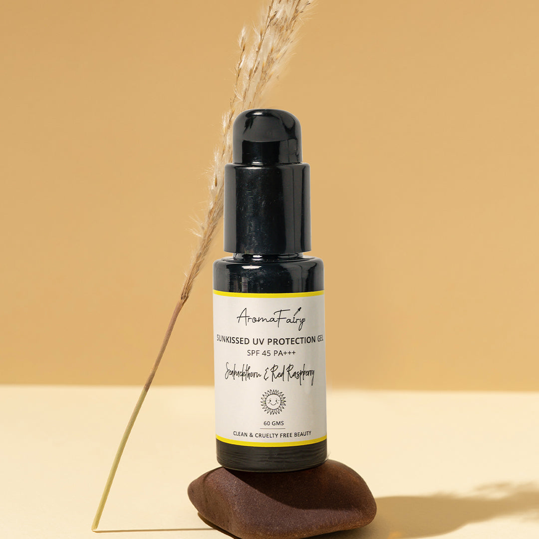 Sunkissed UV Protection Gel Sunscreen - SPF 45 PA+++ – Aromafairy Pune